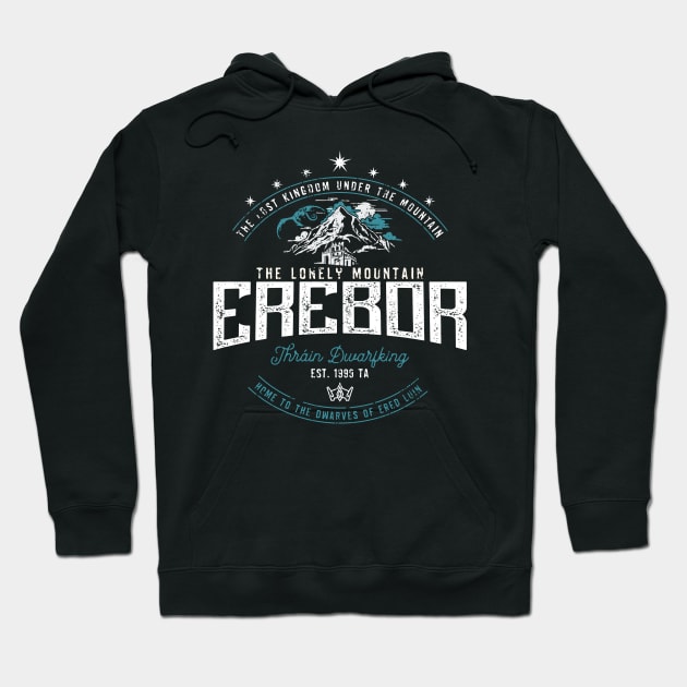 The Lonely Mountain Erebor Hoodie by The Fanatic